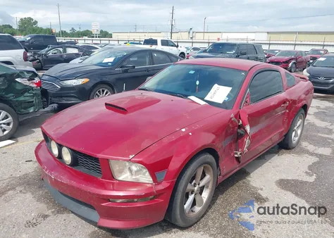 2008 Ford Mustang Gt Premium из США, поврежденный, VIN 1ZVHT82H085160483